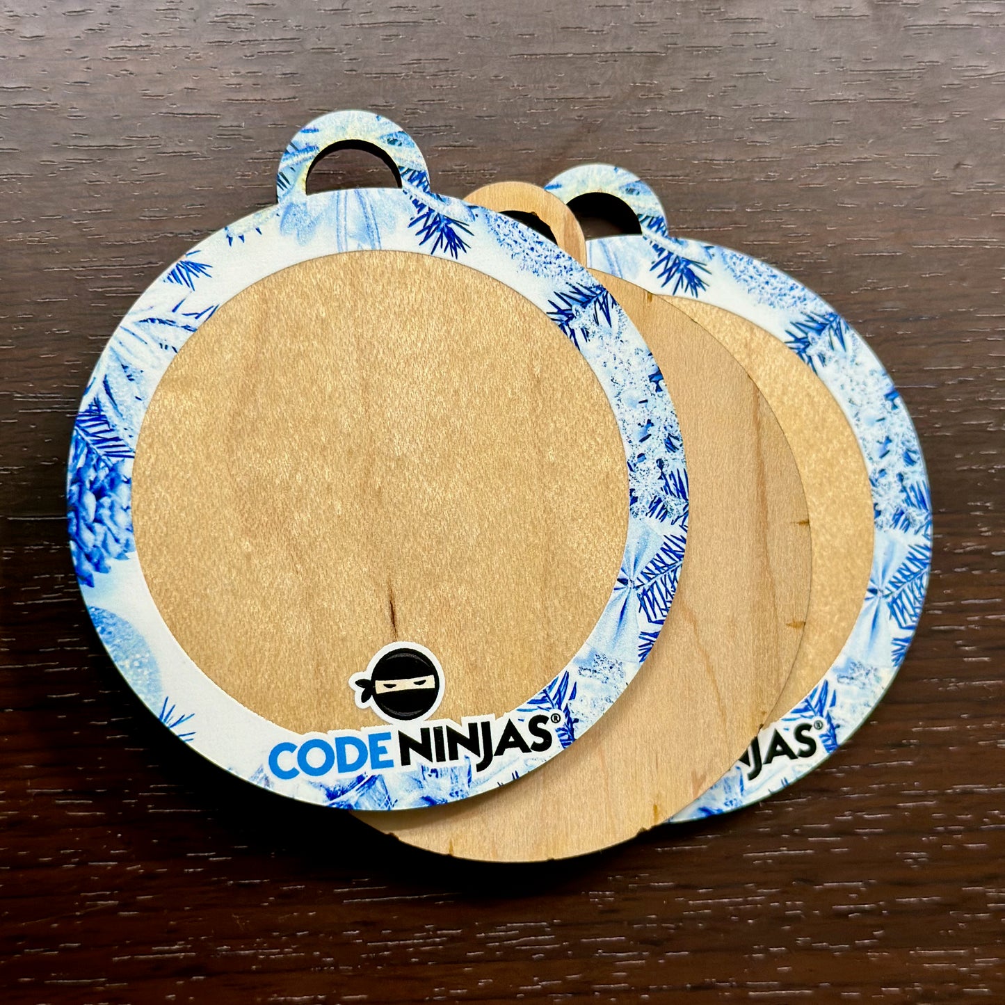 CN Winter Round Ornament with Custom Engraving $5 each (10-Pack)